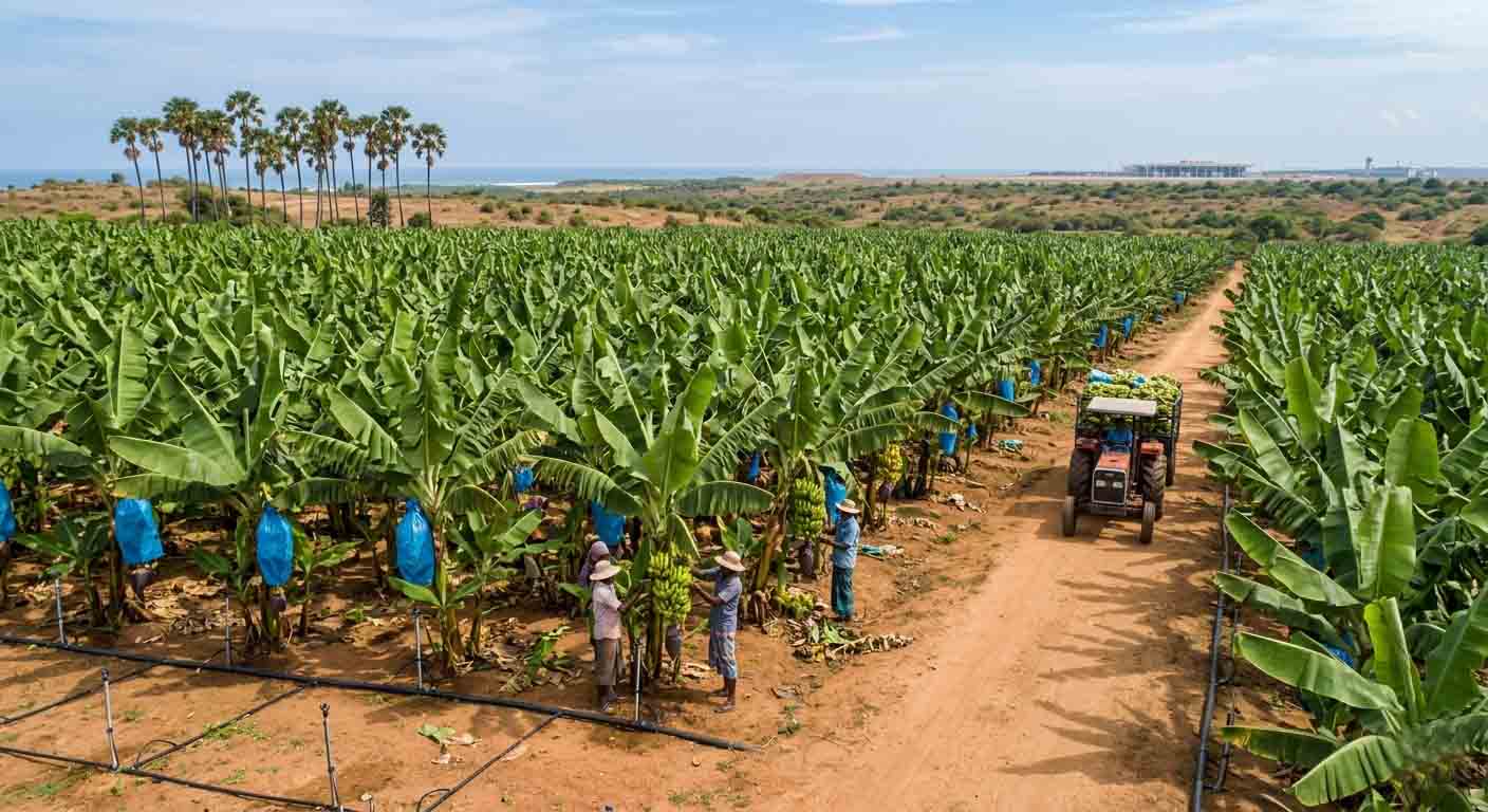 Banana plantation